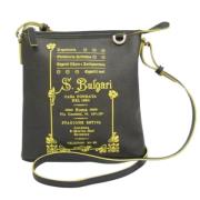 Pre-owned Leather shoulder-bags Bvlgari Vintage , Brown , Dames