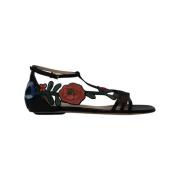 Pre-owned Sandalen Gucci Vintage , Black , Dames