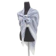 Pre-owned Wool scarves Burberry Vintage , Blue , Dames