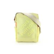 Tweedehands schoudertas Louis Vuitton Vintage , Yellow , Dames