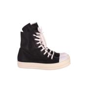 Pre-owned Canvas sneakers Rick Owens Pre-owned , Black , Dames