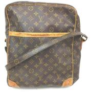 Vintage Schoudertas Louis Vuitton Vintage , Brown , Dames