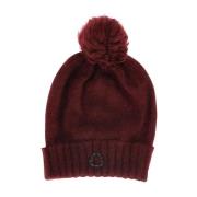 Pre-owned Wool hats Moncler Pre-owned , Red , Dames