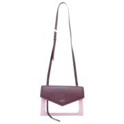 Pre-owned Leather shoulder-bags Givenchy Pre-owned , Pink , Dames