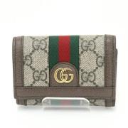 Tweedehands Multicolor Leren Portemonnee Gucci Vintage , Multicolor , ...