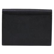 Pre-owned Leather handbags Yves Saint Laurent Vintage , Black , Dames