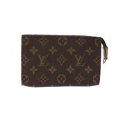 Pre-owned Canvas wallets Louis Vuitton Vintage , Brown , Dames