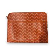 Tweedehands Toile Toilettas Goyard Vintage , Brown , Dames