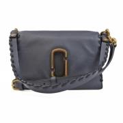 Grijze Leren Schoudertas Marc Jacobs Pre-owned , Gray , Dames