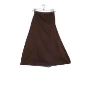Pre-owned Polyester bottoms Jean Paul Gaultier Pre-owned , Brown , Dam...