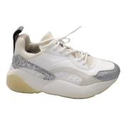 Pre-owned Leather sneakers Stella McCartney Pre-owned , White , Dames