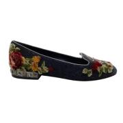 Grijze Canvas Flats Dolce & Gabbana Pre-owned , Gray , Dames