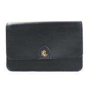 Pre-owned Leather crossbody-bags Ralph Lauren Pre-owned , Black , Dame...