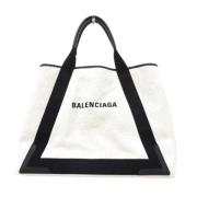 Pre-owned Canvas balenciaga-bags Balenciaga Vintage , White , Dames