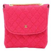 Tweedehands Schoudertas Chanel Vintage , Pink , Dames