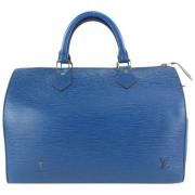 Tweedehands handtas Louis Vuitton Vintage , Blue , Dames