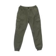 Cropped Trousers Iuter , Green , Heren