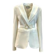 Jackets Simona Corsellini , White , Dames