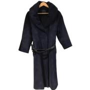 Pre-owned Suede outerwear Marc Jacobs Pre-owned , Blue , Dames