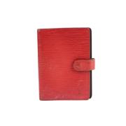 Pre-owned Canvas home-office Louis Vuitton Vintage , Red , Dames