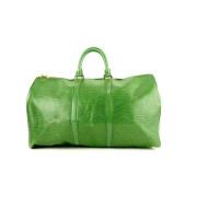 Tweedehands handtas Louis Vuitton Vintage , Green , Dames