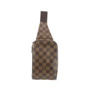 Tweedehands schoudertas Louis Vuitton Vintage , Brown , Dames