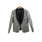 Pre-owned Fabric outerwear Celine Vintage , Gray , Dames