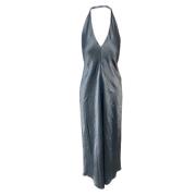 Pre-owned Acetate dresses Alexander Wang Pre-owned , Blue , Dames