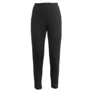 Gebreide broek met elastische taille Le Tricot Perugia , Gray , Dames