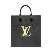 Tweedehands handtas Louis Vuitton Vintage , Black , Dames