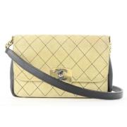 Tweedehands Schoudertas Chanel Vintage , Beige , Dames