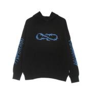Blauwe Wire Hoodie - Lichtgewicht Streetwear Propaganda , Black , Here...