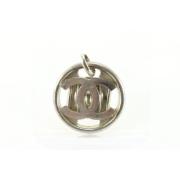 Zilveren Zilveren Ketting met Datumcode Chanel Vintage , Gray , Dames