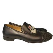 Pre-owned Platte schoenen Christian Louboutin Pre-owned , Black , Dame...