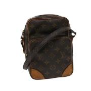 Pre-owned Canvas louis-vuitton-bags Louis Vuitton Vintage , Brown , Da...