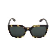 Pre-owned Acetate sunglasses Alexander McQueen Pre-owned , Brown , Dam...