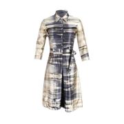 Pre-owned Silk dresses Prada Vintage , Multicolor , Dames