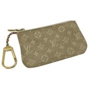 Pre-owned Canvas wallets Louis Vuitton Vintage , Yellow , Dames