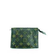 Pre-owned Fabric louis-vuitton-bags Louis Vuitton Vintage , Green , Da...