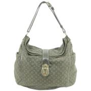 Tweedehands handtas Louis Vuitton Vintage , Green , Unisex