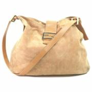 Pre-eigendom canvas Fendi-bags Fendi Vintage , Beige , Unisex