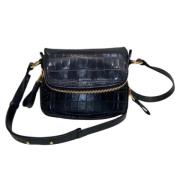 Pre-owned Leather shoulder-bags Tom Ford Pre-owned , Black , Dames