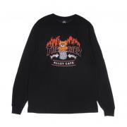 Alley Cats l/s sweatshirt Thrasher , Black , Heren