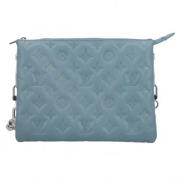 Pre-owned Leather louis-vuitton-bags Louis Vuitton Vintage , Gray , Da...