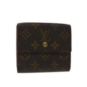 Pre-owned Canvas wallets Louis Vuitton Vintage , Brown , Unisex