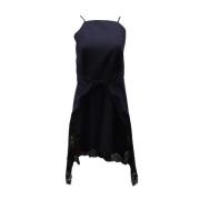 Pre-owned Polyester dresses Alexander Wang Pre-owned , Blue , Dames
