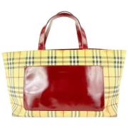 Tweedehands handtas Burberry Vintage , Yellow , Dames