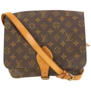 Vintage Canvas Tassen Sl1925 Frankrijk Louis Vuitton Vintage , Brown ,...