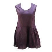 Pre-owned Cotton tops Marni Pre-owned , Purple , Dames