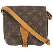 Tweedehands Schoudertas Louis Vuitton Vintage , Brown , Dames